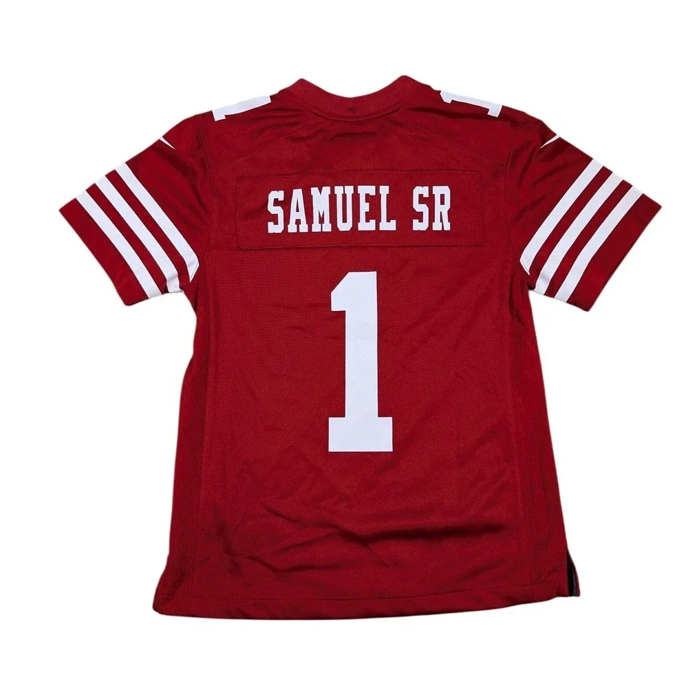 Nike‎ San Francisco 49ers Jersey Youth Small 8 Red NFL Football Deebo Samuel 1